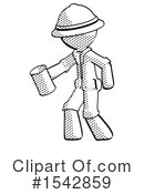 Halftone Design Mascot Clipart #1542859 by Leo Blanchette