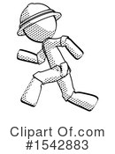 Halftone Design Mascot Clipart #1542883 by Leo Blanchette