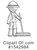 Halftone Design Mascot Clipart #1542984 by Leo Blanchette