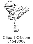 Halftone Design Mascot Clipart #1543000 by Leo Blanchette