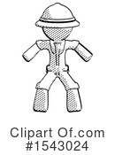 Halftone Design Mascot Clipart #1543024 by Leo Blanchette