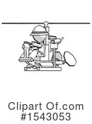 Halftone Design Mascot Clipart #1543053 by Leo Blanchette