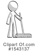 Halftone Design Mascot Clipart #1543137 by Leo Blanchette