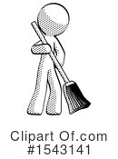 Halftone Design Mascot Clipart #1543141 by Leo Blanchette