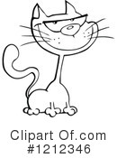 Halloween Cat Clipart #1212346 by Hit Toon