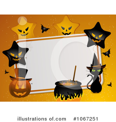 Royalty-Free (RF) Halloween Clipart Illustration by elaineitalia - Stock Sample #1067251