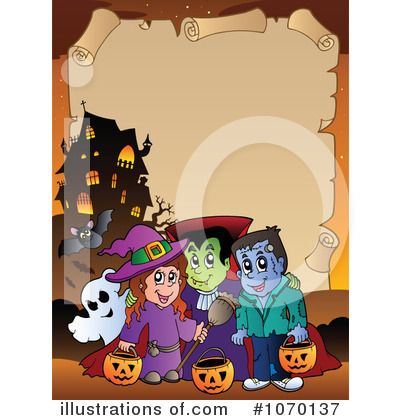 Royalty-Free (RF) Halloween Clipart Illustration by visekart - Stock Sample #1070137