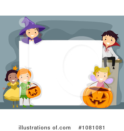 Royalty-Free (RF) Halloween Clipart Illustration by BNP Design Studio - Stock Sample #1081081