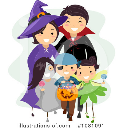 Royalty-Free (RF) Halloween Clipart Illustration by BNP Design Studio - Stock Sample #1081091
