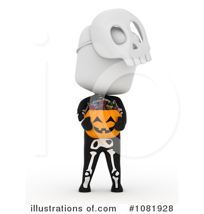 Royalty-Free (RF) Halloween Clipart Illustration by BNP Design Studio - Stock Sample #1081928