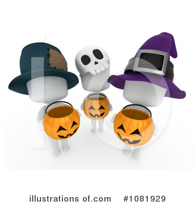 Royalty-Free (RF) Halloween Clipart Illustration by BNP Design Studio - Stock Sample #1081929