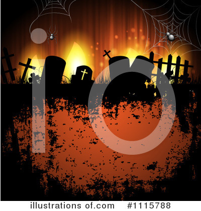 Royalty-Free (RF) Halloween Clipart Illustration by merlinul - Stock Sample #1115788