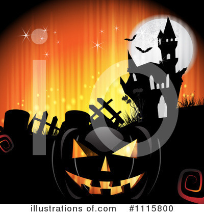 Royalty-Free (RF) Halloween Clipart Illustration by merlinul - Stock Sample #1115800