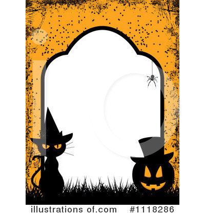 Halloween Frame Clipart #1118286 by elaineitalia