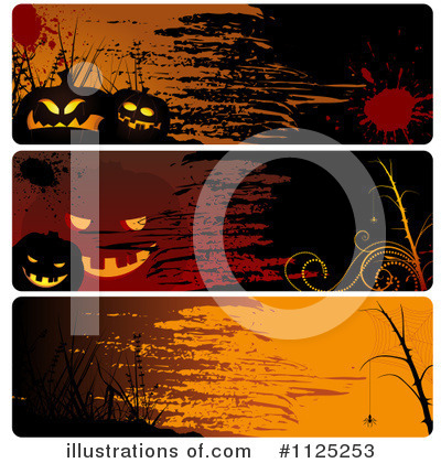 Royalty-Free (RF) Halloween Clipart Illustration by dero - Stock Sample #1125253