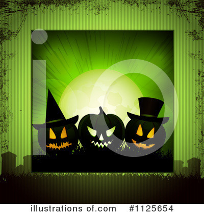 Royalty-Free (RF) Halloween Clipart Illustration by elaineitalia - Stock Sample #1125654