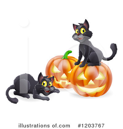 Halloween Pumpkin Clipart #1203767 by AtStockIllustration
