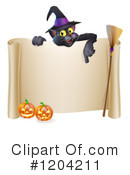Halloween Clipart #1204211 by AtStockIllustration