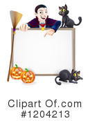 Halloween Clipart #1204213 by AtStockIllustration