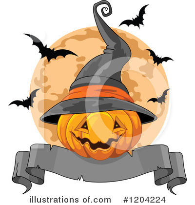 Halloween Pumpkin Clipart #1204224 by Pushkin
