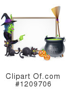 Halloween Clipart #1209706 by AtStockIllustration