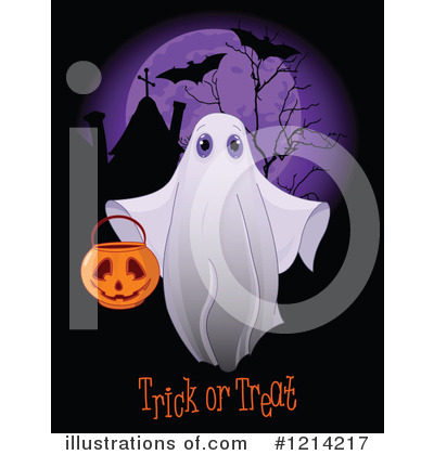 Royalty-Free (RF) Halloween Clipart Illustration by Pushkin - Stock Sample #1214217