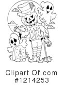 Halloween Clipart #1214253 by visekart