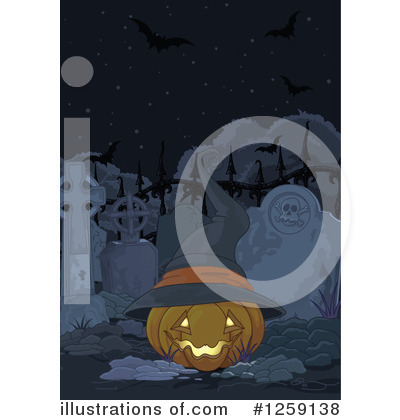 Royalty-Free (RF) Halloween Clipart Illustration by Pushkin - Stock Sample #1259138