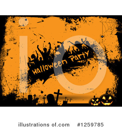 Royalty-Free (RF) Halloween Clipart Illustration by KJ Pargeter - Stock Sample #1259785
