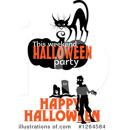 Royalty-Free (RF) Halloween Clipart Illustration by Vector Tradition SM - Stock Sample #1264584