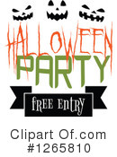 Halloween Clipart #1265810 by Vector Tradition SM