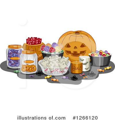 Royalty-Free (RF) Halloween Clipart Illustration by BNP Design Studio - Stock Sample #1266120