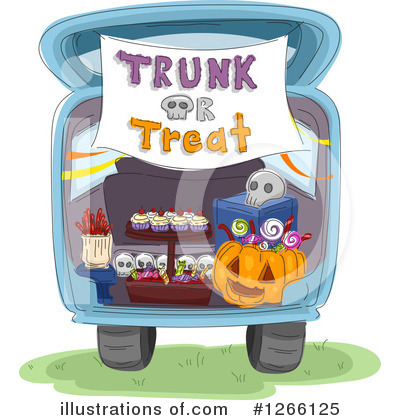 Royalty-Free (RF) Halloween Clipart Illustration by BNP Design Studio - Stock Sample #1266125