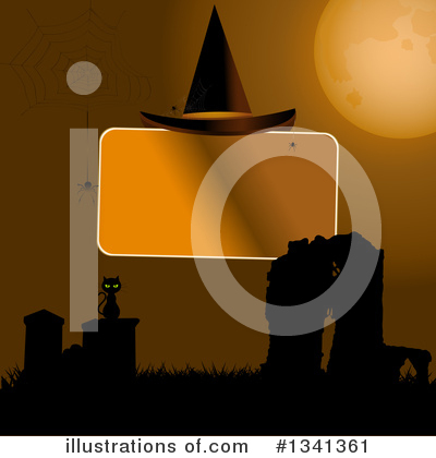 Royalty-Free (RF) Halloween Clipart Illustration by elaineitalia - Stock Sample #1341361