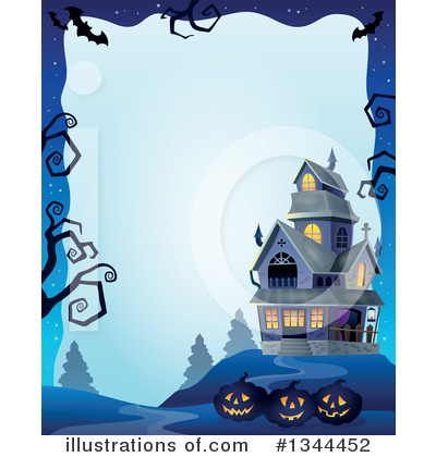 Royalty-Free (RF) Halloween Clipart Illustration by visekart - Stock Sample #1344452