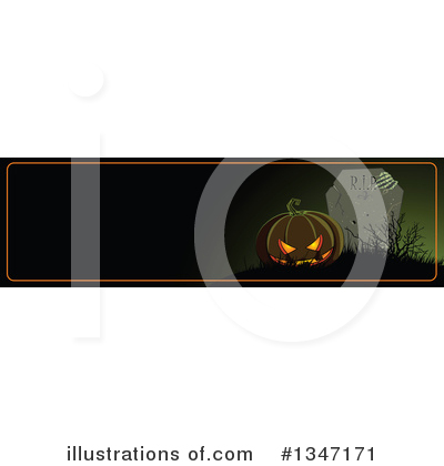 Royalty-Free (RF) Halloween Clipart Illustration by Pushkin - Stock Sample #1347171