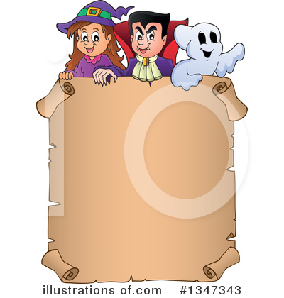 Royalty-Free (RF) Halloween Clipart Illustration by visekart - Stock Sample #1347343