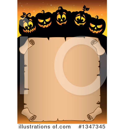 Royalty-Free (RF) Halloween Clipart Illustration by visekart - Stock Sample #1347345