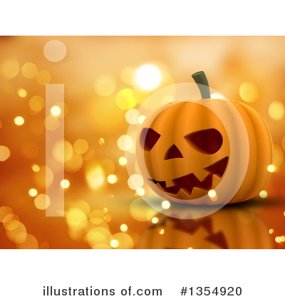 Royalty-Free (RF) Halloween Clipart Illustration by KJ Pargeter - Stock Sample #1354920