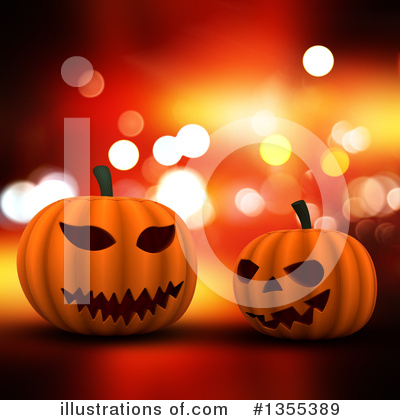 Royalty-Free (RF) Halloween Clipart Illustration by KJ Pargeter - Stock Sample #1355389