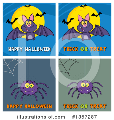 Royalty-Free (RF) Halloween Clipart Illustration by Hit Toon - Stock Sample #1357287