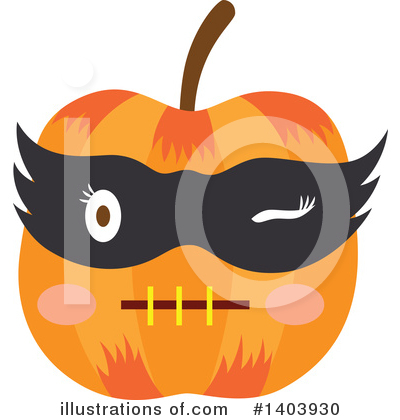 Royalty-Free (RF) Halloween Clipart Illustration by Cherie Reve - Stock Sample #1403930
