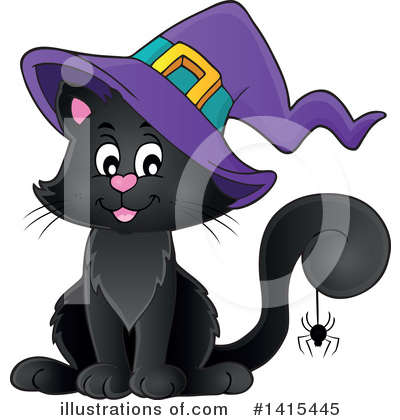 Royalty-Free (RF) Halloween Clipart Illustration by visekart - Stock Sample #1415445