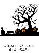 Halloween Clipart #1415451 by visekart