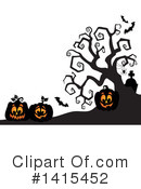 Halloween Clipart #1415452 by visekart