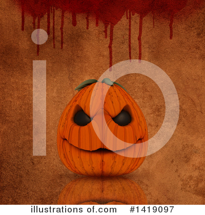Royalty-Free (RF) Halloween Clipart Illustration by KJ Pargeter - Stock Sample #1419097