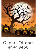 Halloween Clipart #1419456 by visekart