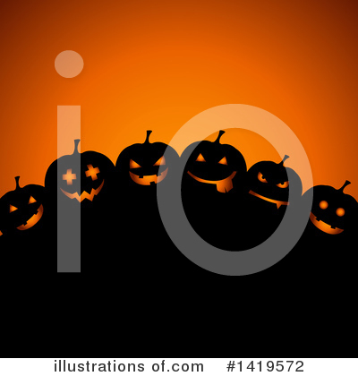 Royalty-Free (RF) Halloween Clipart Illustration by KJ Pargeter - Stock Sample #1419572