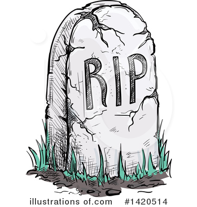 Grave Clipart #1420514 by Vector Tradition SM
