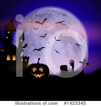 Cemetery Clipart #1423345 by KJ Pargeter